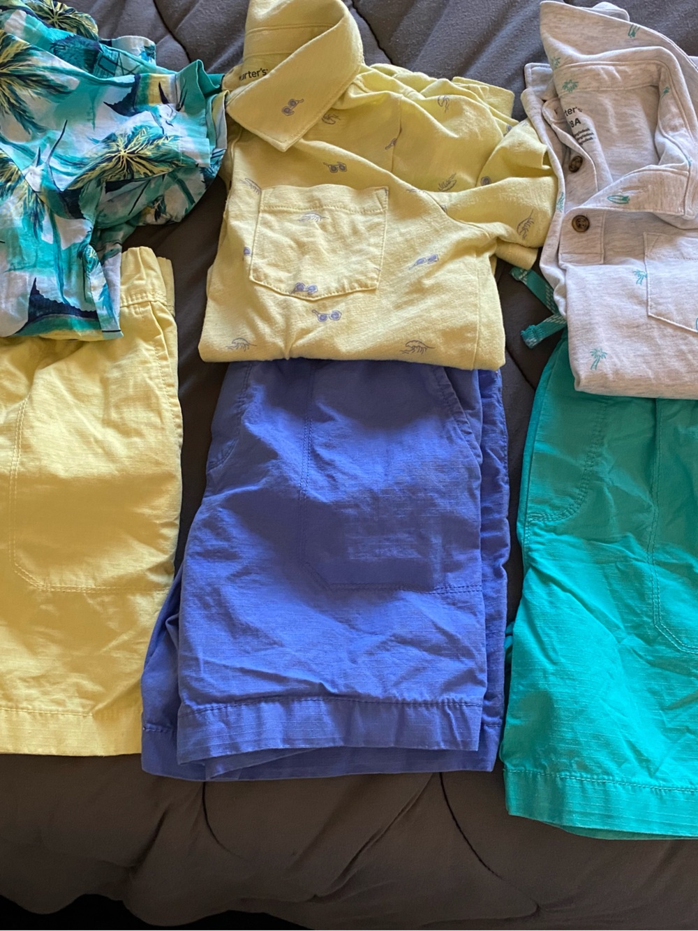 Boys carters shorts sets